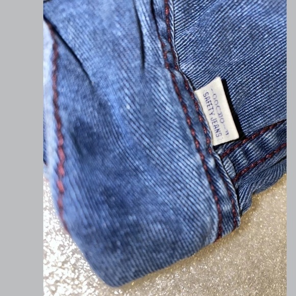 90s Fiorucci Safety Jeans Classic Denim Jacket M - Picture 4 of 8